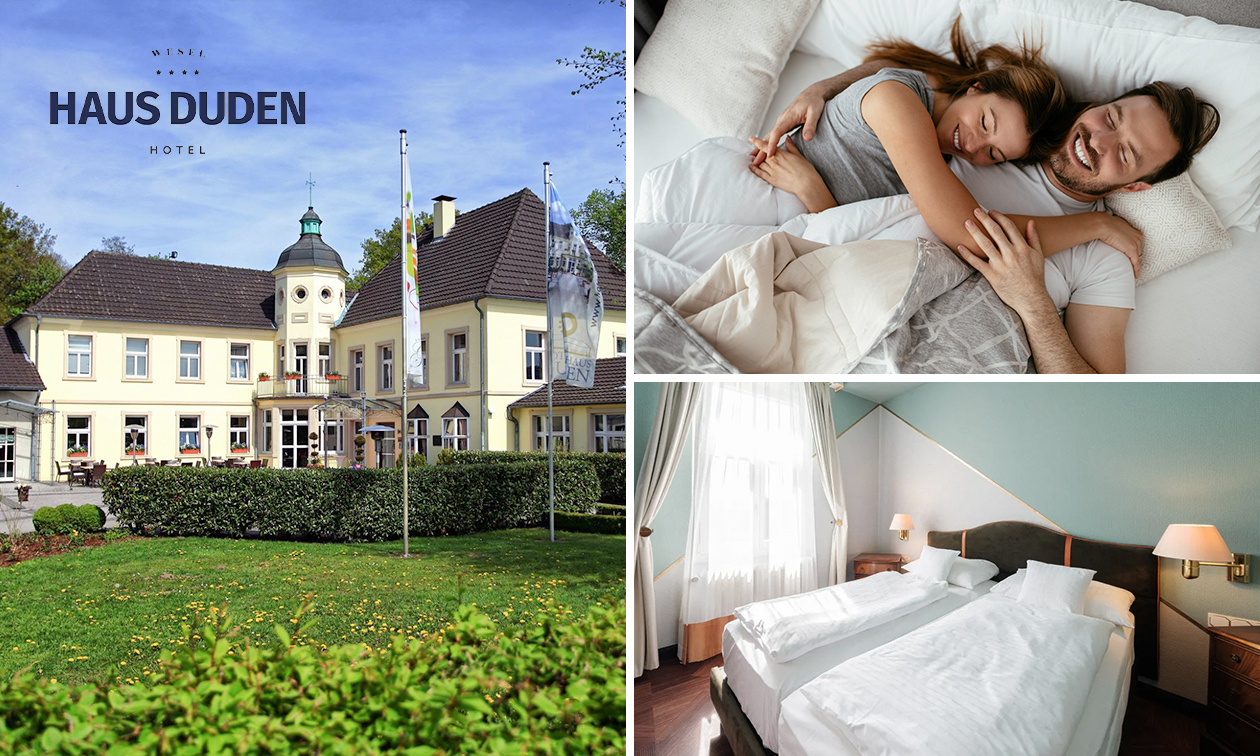 Übernachtung für 2 + Willkommensgetränk + Frühstück nahe Wesel