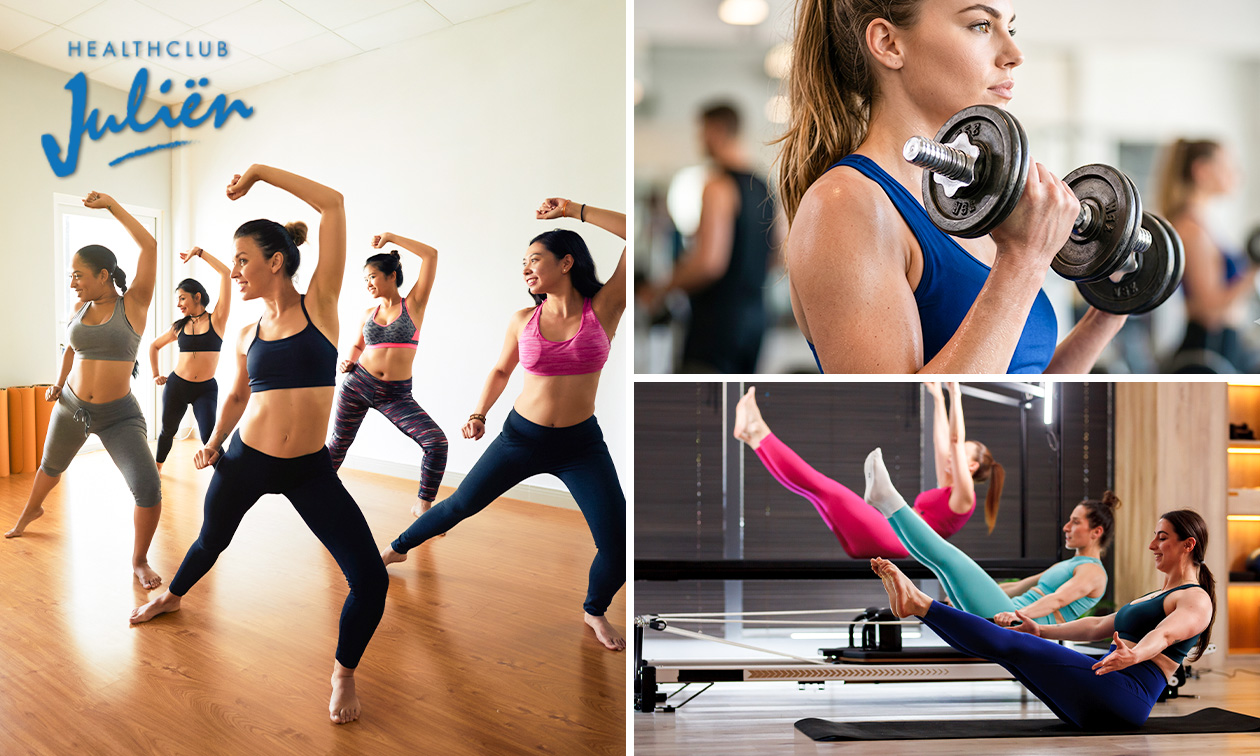 4 lessen reformer pilates (60 min), zumba-groepslessen (55 min) of performance coaching (55 min)