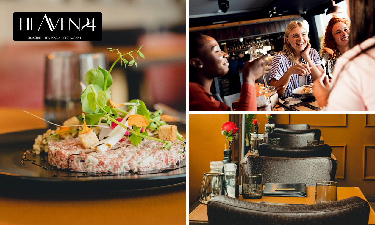 4-gangen keuzediner bij #Heaven24