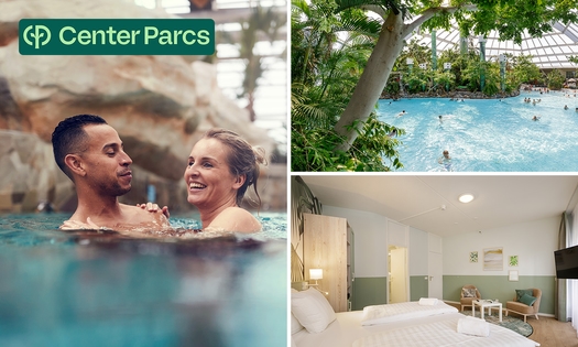 1 ou 2 nuits pour 2 personnes + petit-déjeuner à Center Parcs