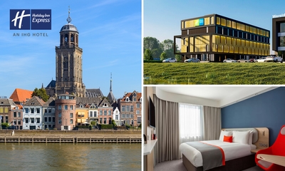 Overnachting voor 2 tot 4 + ontbijt + welkomstdrankje + evt. diner in Deventer