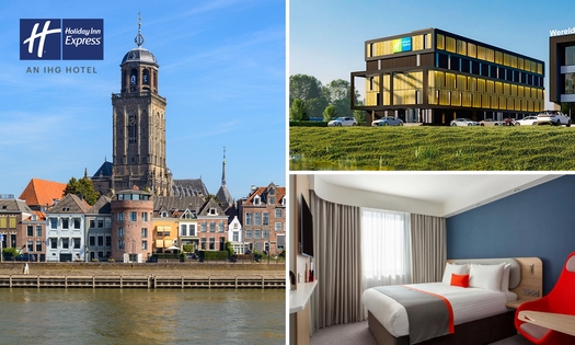 Overnachting voor 2 tot 4 + ontbijt + welkomstdrankje + evt. diner in Deventer