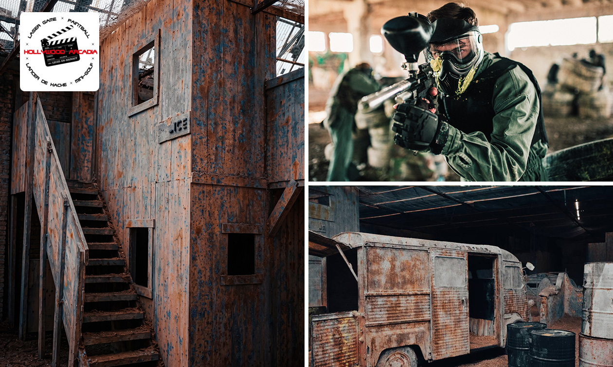 Partie de paintball (2h) près de Tournai