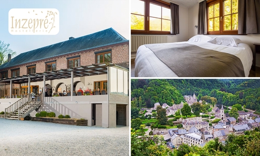 Overnachting voor 2 personen + ontbijt + early check-in en meer bij Hostellerie d'Inzepré