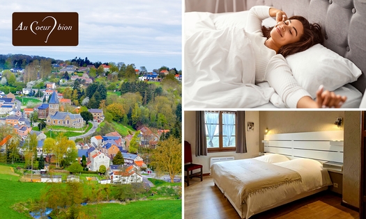 2 nuits pour 2 + petit-déjeuner à l'Hôtel Au Cœur bion