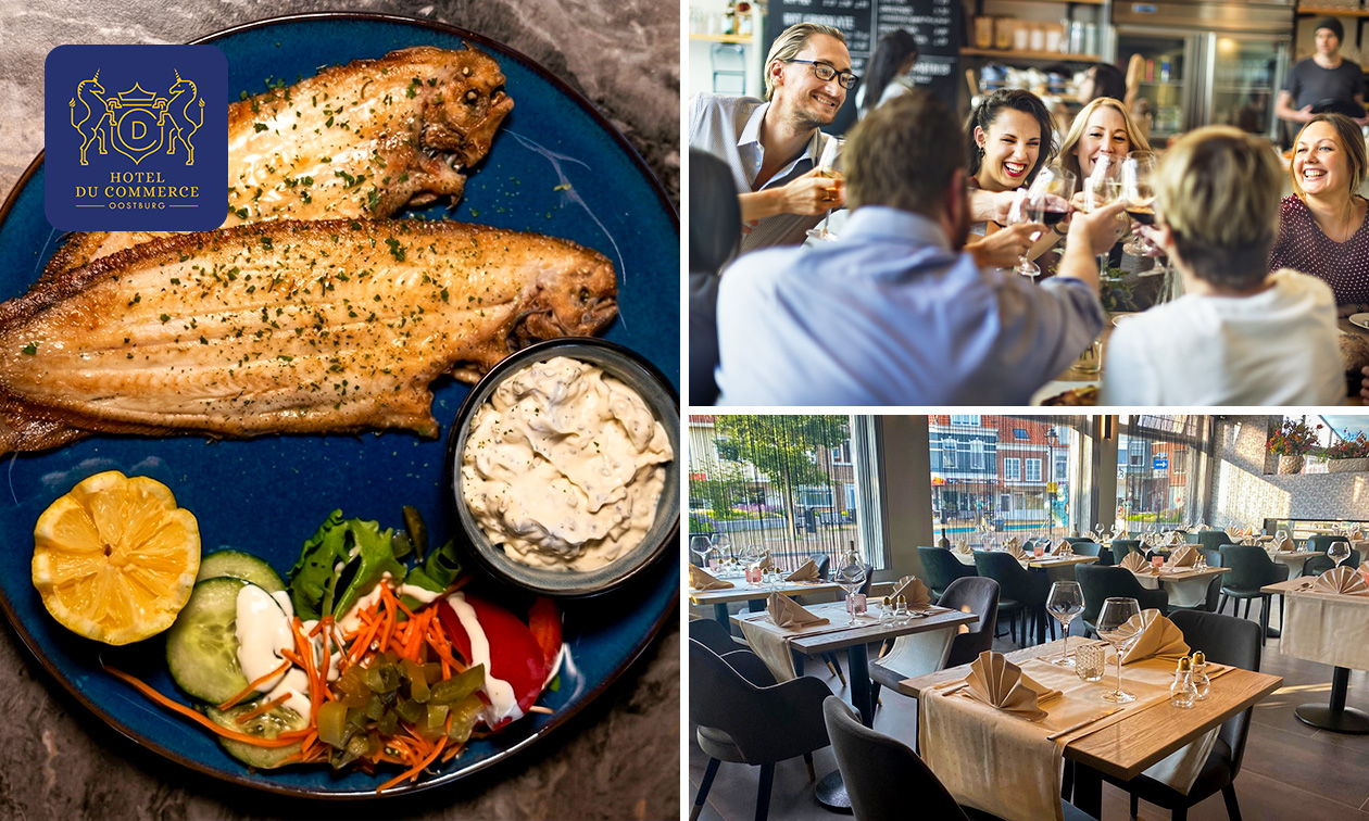 All-You-Can-Eat-ontbijt of -diner bij Hotel Du Commerce Oostburg