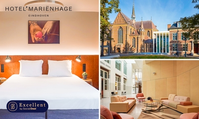 Luxe overnachting voor 2 + evt. ontbijt in hartje Eindhoven