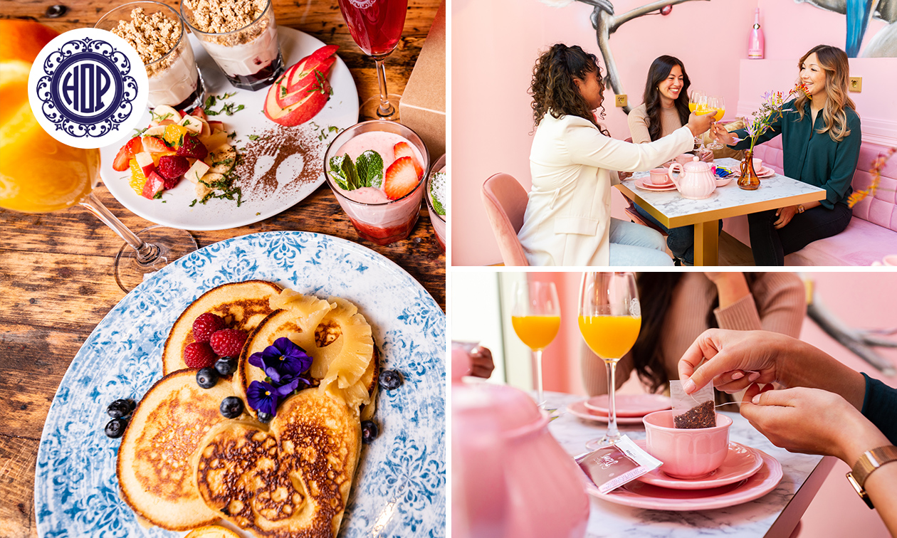 High tea + evt. bubbels bij House of Pancakes High tea + evt. bubbels bij House of Pancakes