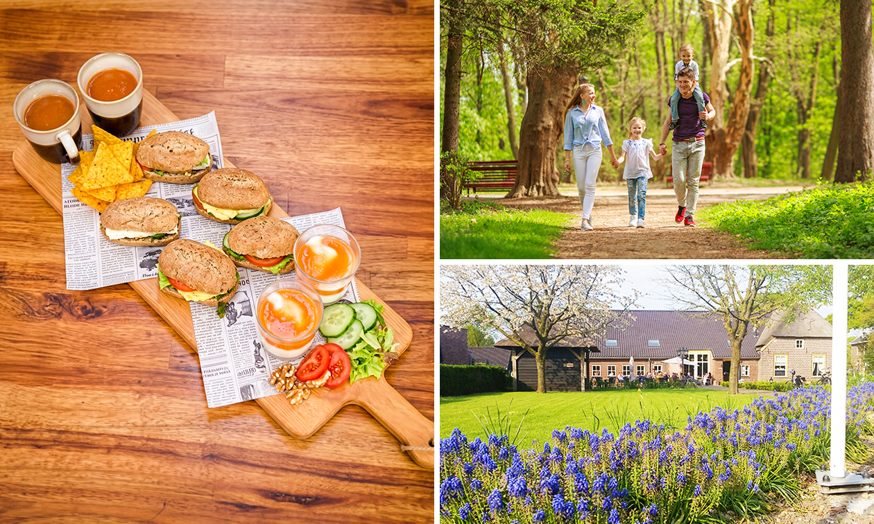 Lunchproeverij + evt. wandelarrangement bij Huiskamercafé De Lage Hof