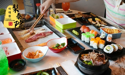 All-You-Can-Eat Koreaanse barbecue en sushi bij Itaewon in hartje Kerkrade (3 uur)