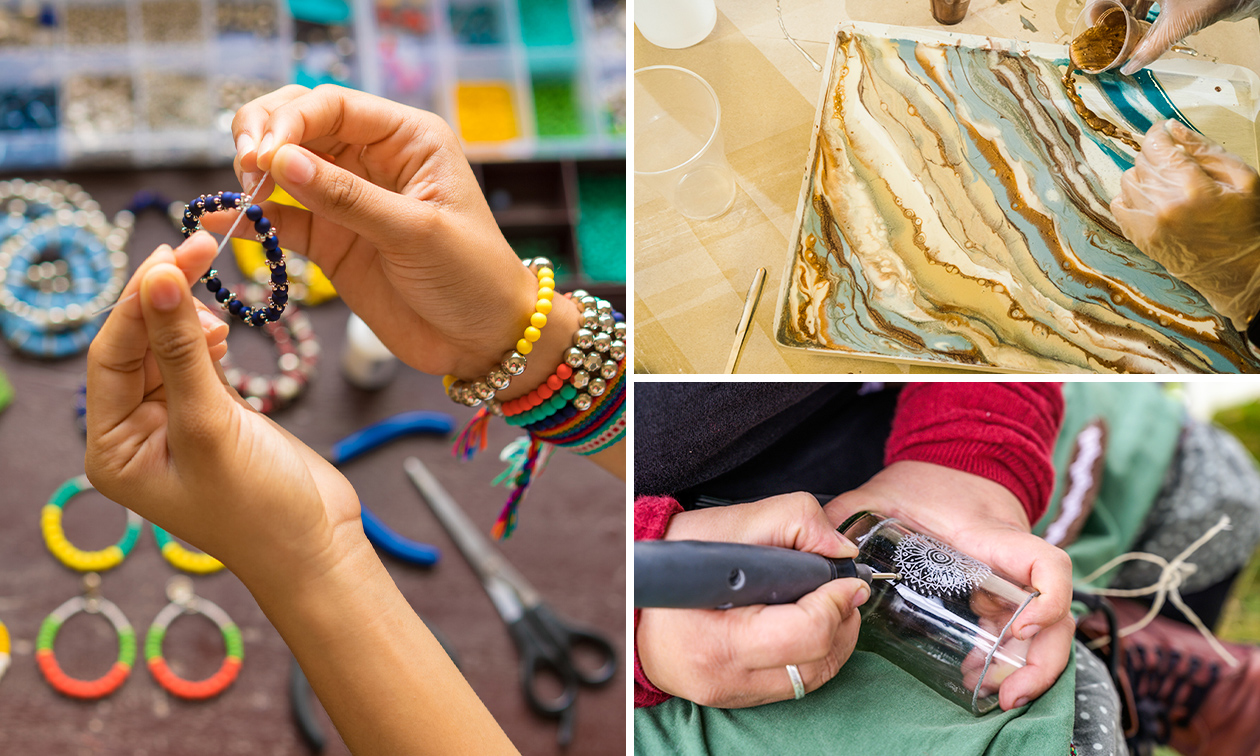 Creatieve workshop naar keuze (2 uur)