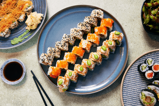 Gourmetsushi fra Kanagawa