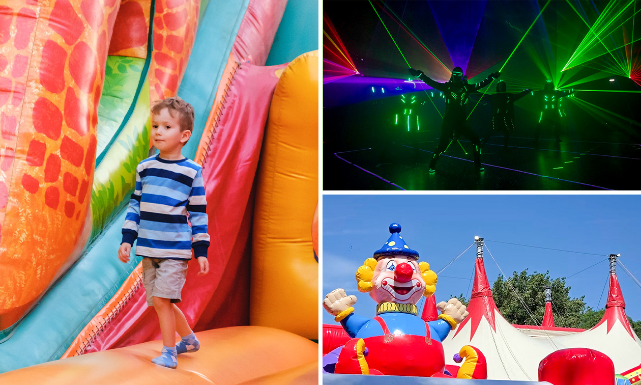 Entree Kids Fun Park op het strand van Scheveningen
