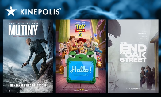 1-persoonsticket + popcorn of familieticket bij Kinepolis Emmen