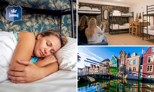 Übernachtung für 2 bis 6 + Late Check-out + Willkommensgetränk + mehr im Herzen von Alkmaar