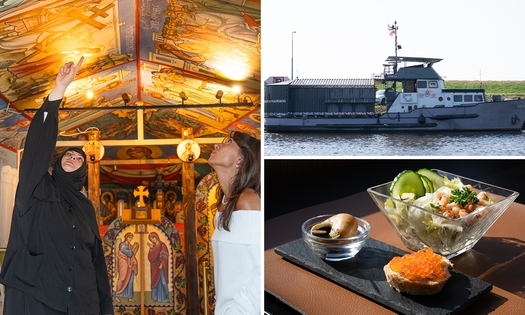 Übernachtung für 2 + Besichtigung Klosterschiff + Dinner