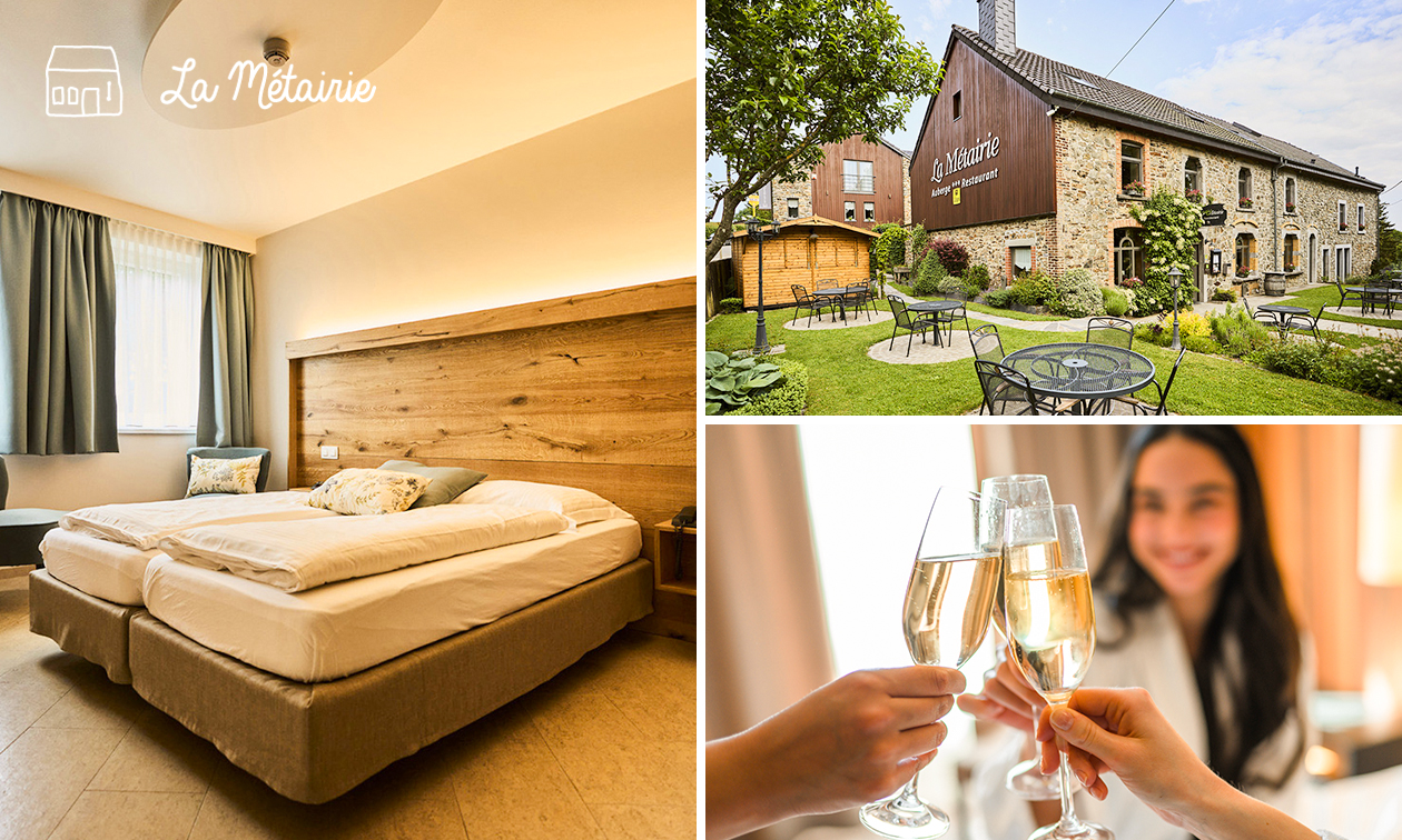 Übernachtung für 2 + Frühstück + Early Check-in und mehr in Trois-Ponts