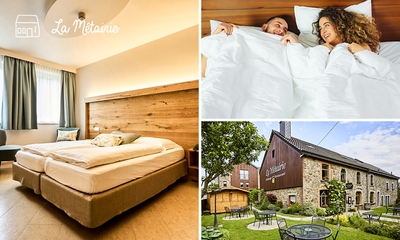 Übernachtung für 2 + Frühstück + Late Check-out im Hotel La Métairie in Trois-Ponts