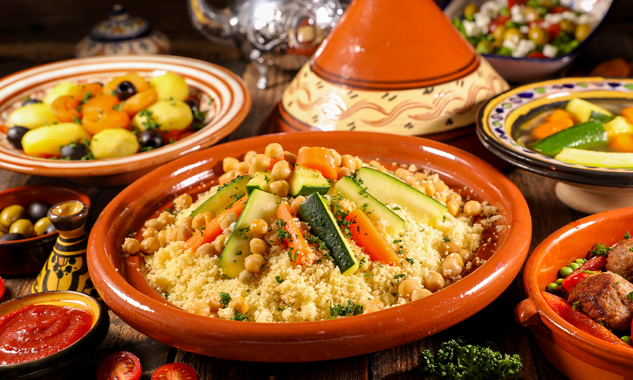 2- of 3-gangen couscousdiner