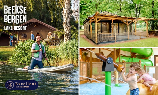 (Lang) weekend of (korte) midweek (3-6 personen) bij Lake Resort Beekse Bergen