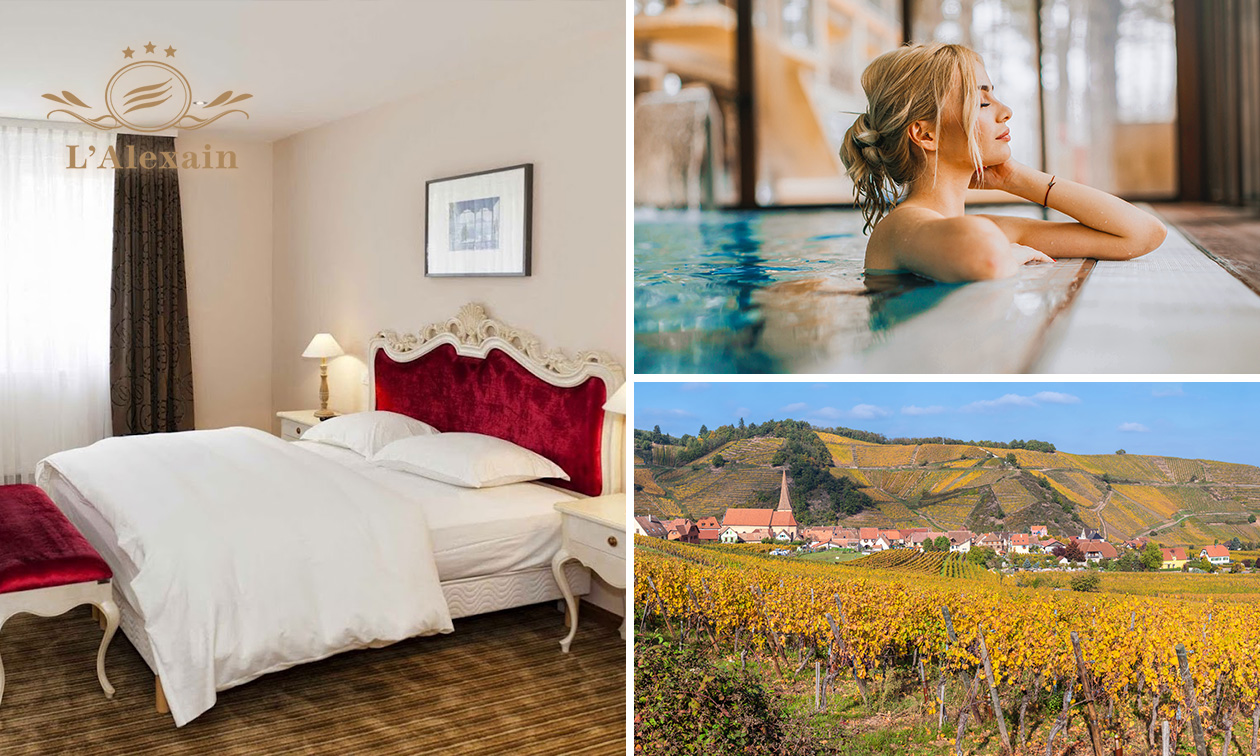 2, 3, 5 ou 7 nuits + petit-déjeuner + dîner en 4 services et plus à Trois-Épis en Alsace