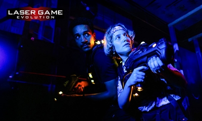 2 ou 3 parties de Laser Game (20 min) à Dunkerque