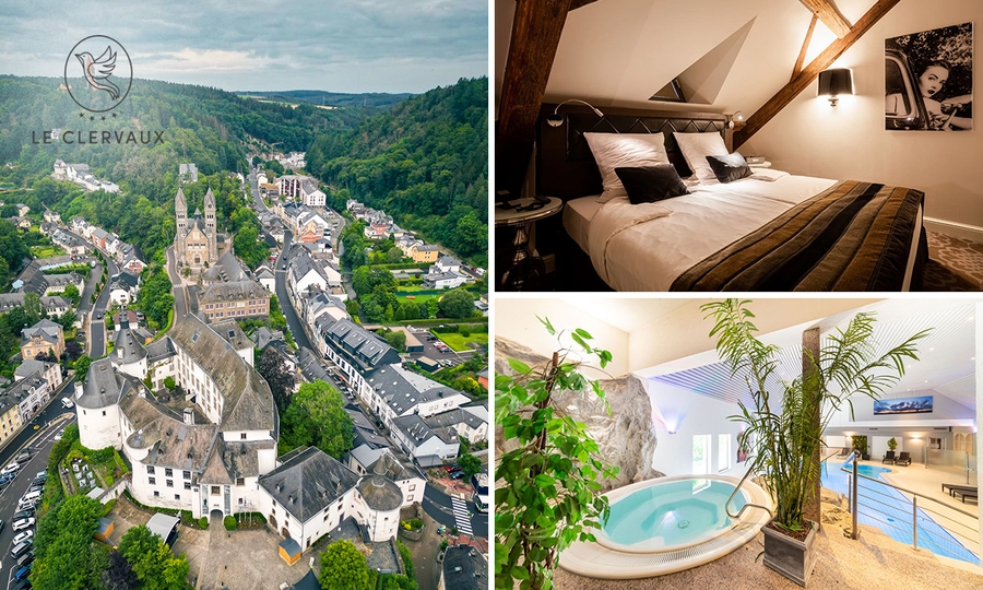 Overnachting voor 2 + spa + late check-out + evt. diner in Luxemburg