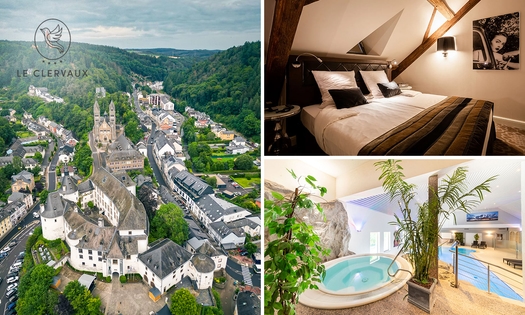 Nuit pour 2 + Spa + check-out tardif + évtl. dîner au Luxembourg