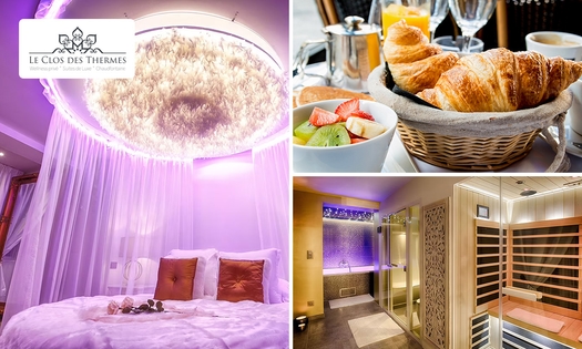 Nuit pour 2 + champagne + petit-déjeuner + check-out tardif et plus à Chaudfontaine