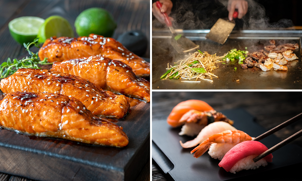 Menu japonais en 3 services au choix chez Le Samouraï