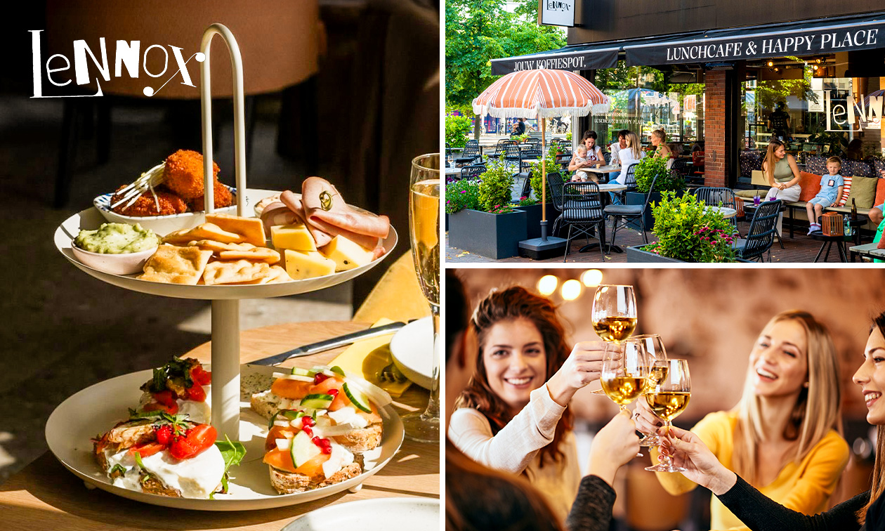 High wine incl. borrelhapjes bij Lennox in Hilversum