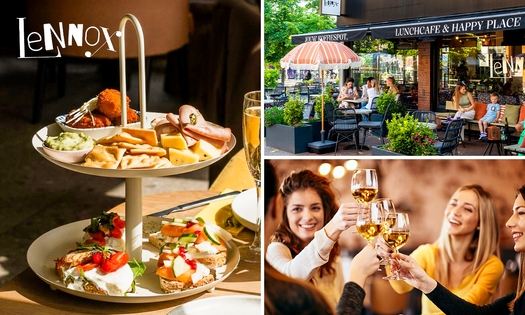 High wine incl. borrelhapjes bij Lennox in Hilversum
