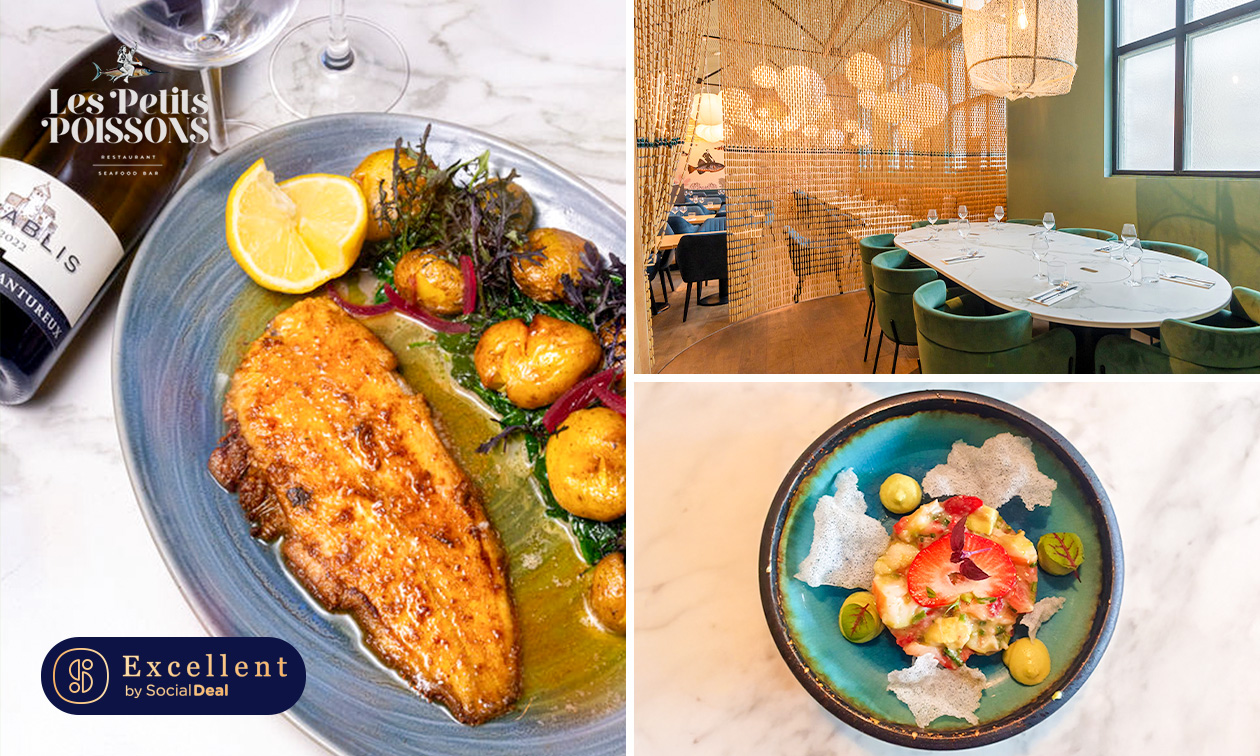 2- of 3-gangen keuzelunch of -diner in Lille