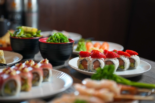 Ad Libitum sushi inkl. is
