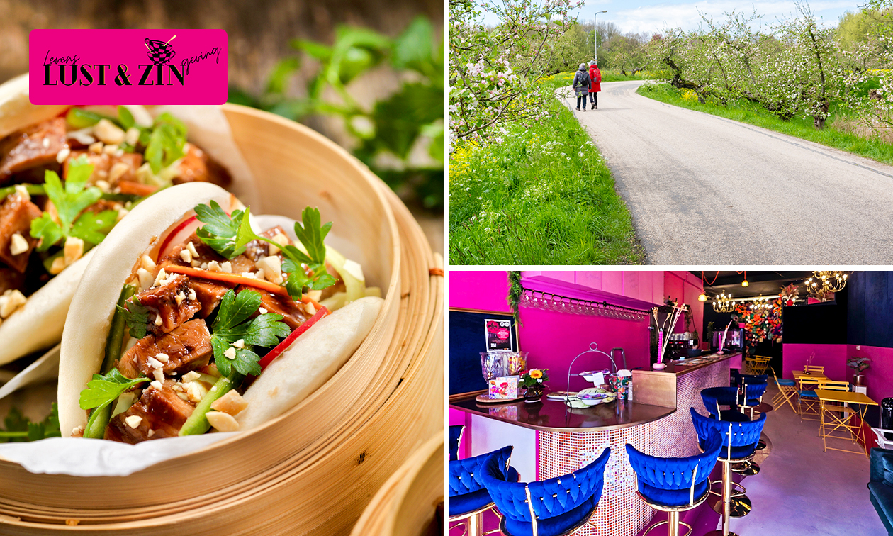 Wandel- of fietsarrangement evt. incl lunch of speurtocht voor kids bij Lust & Zin