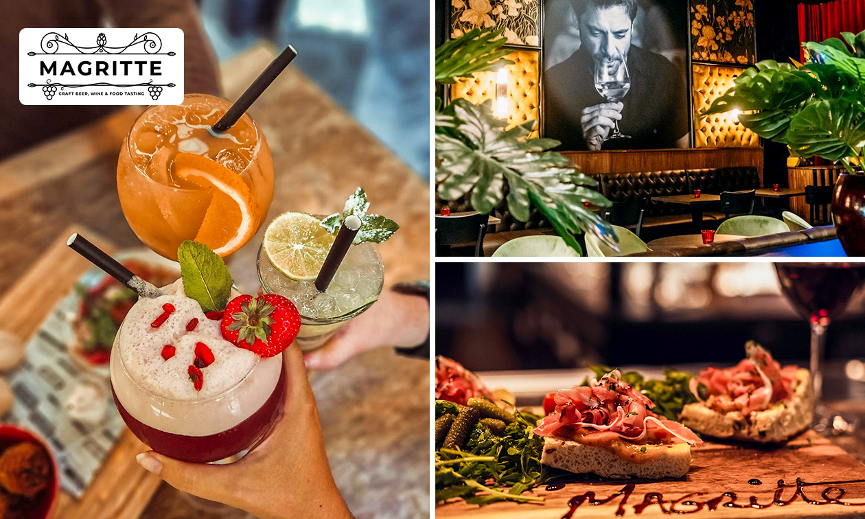 1 ou 2 cocktail(s) au choix + tapas ou planche à partager à Tournai
