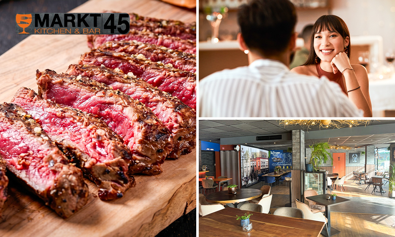 5-gangen proeverijdiner bij Markt45