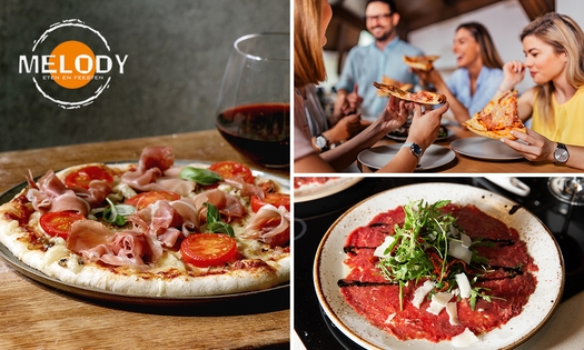 2- of 3-gangen pizzadiner in Emmen