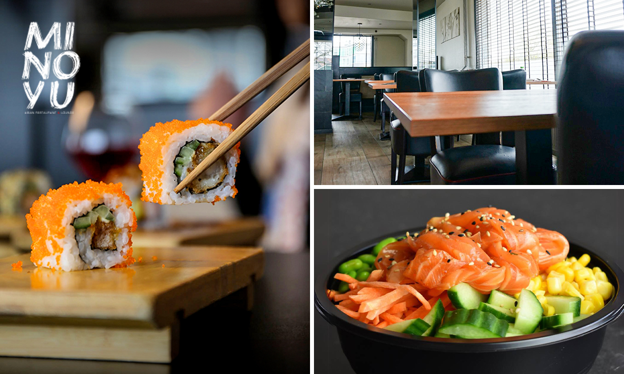 All-You-Can-Eat sushi & grill + dessert (2,5 uur) bij Minoyu