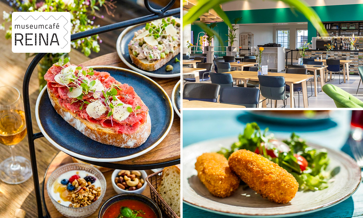 Luxe lunchetagère bij Museumcafé Reina in hartje Venlo