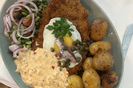 Schnitzel på Næsbjerghus