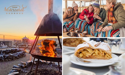 Kerstquiz + apfelstrudel + warme drank naar keuze