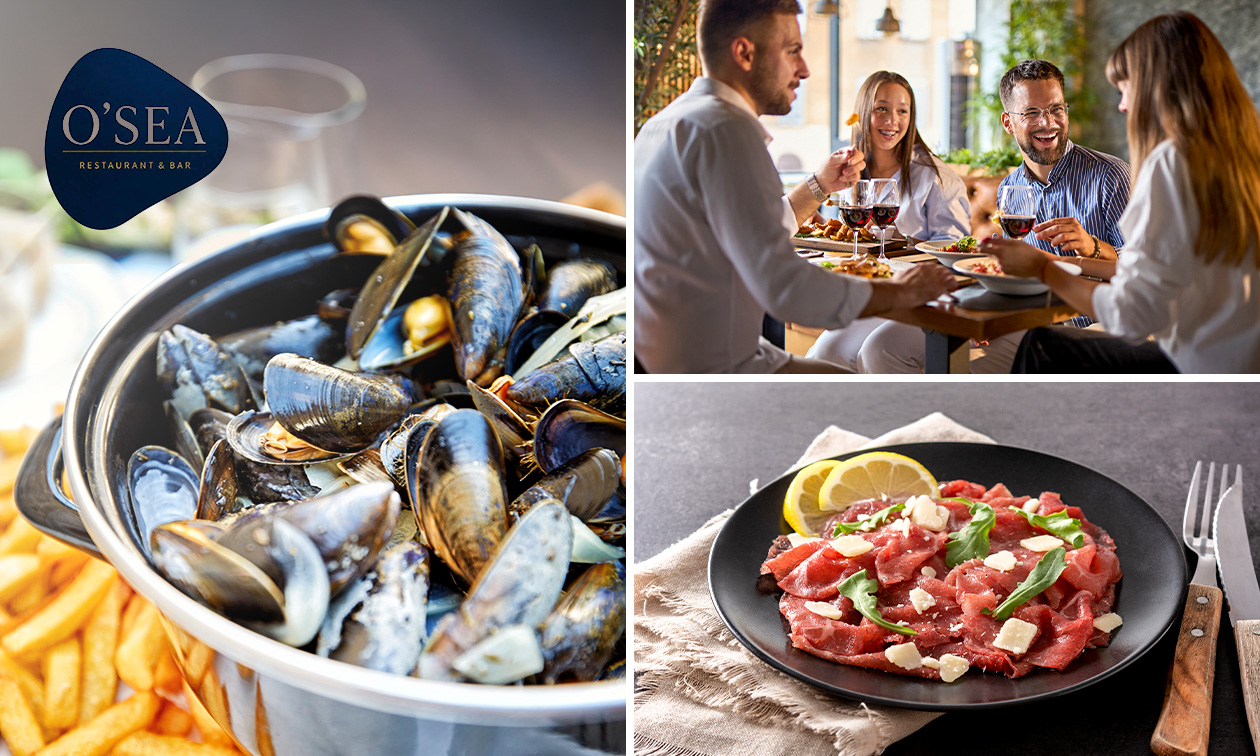 3-gangen late keuzelunch of -diner aan de Belgische kust