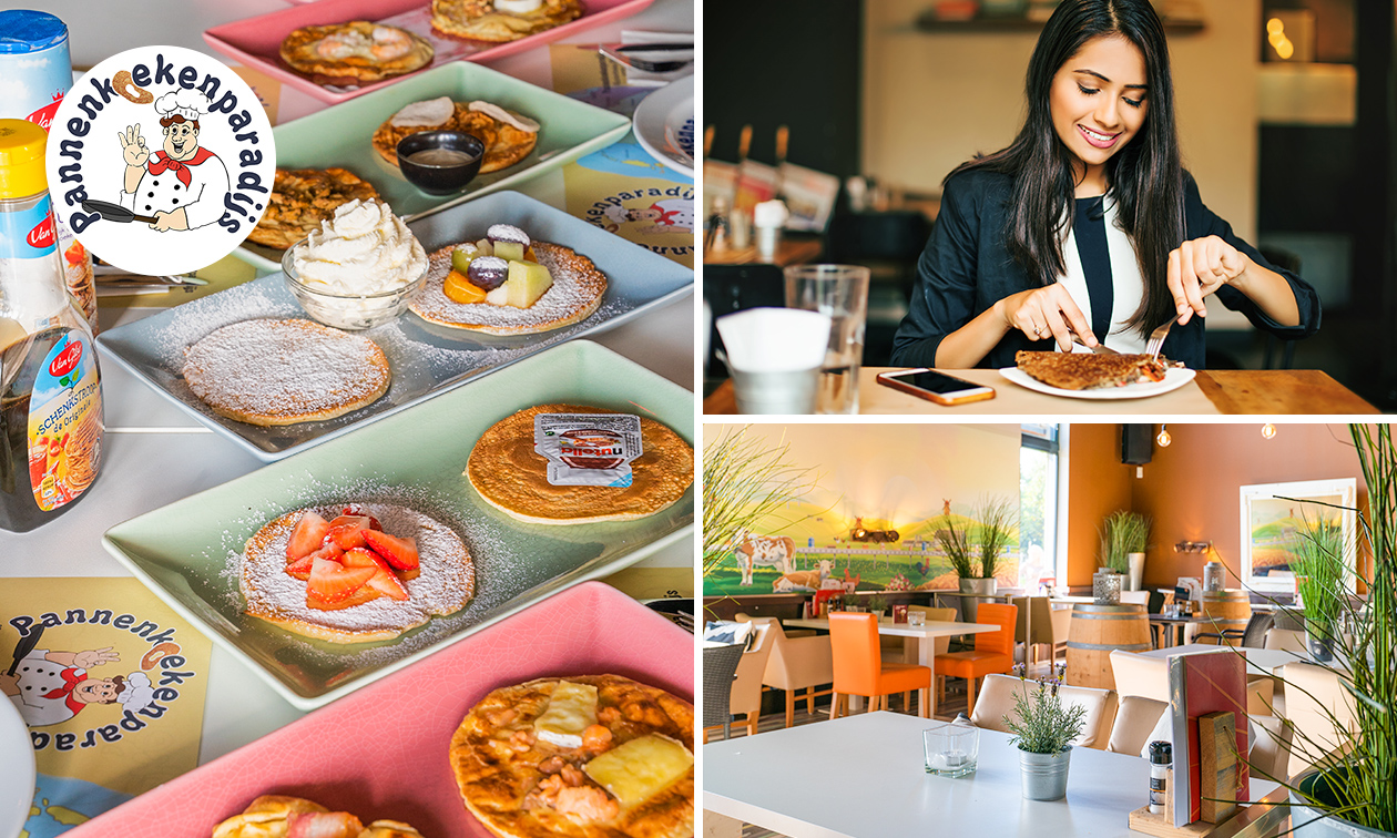 All-You-Can-Eat pannenkoeken (2 uur) bij PannenkoekenParadijs Tilburg