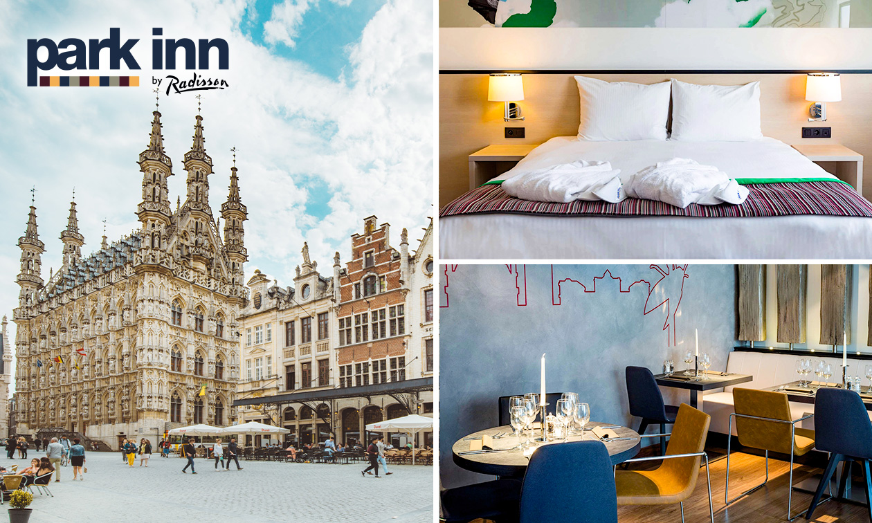Overnachting(en) voor 2 + ontbijt + late check-out in hartje Leuven
