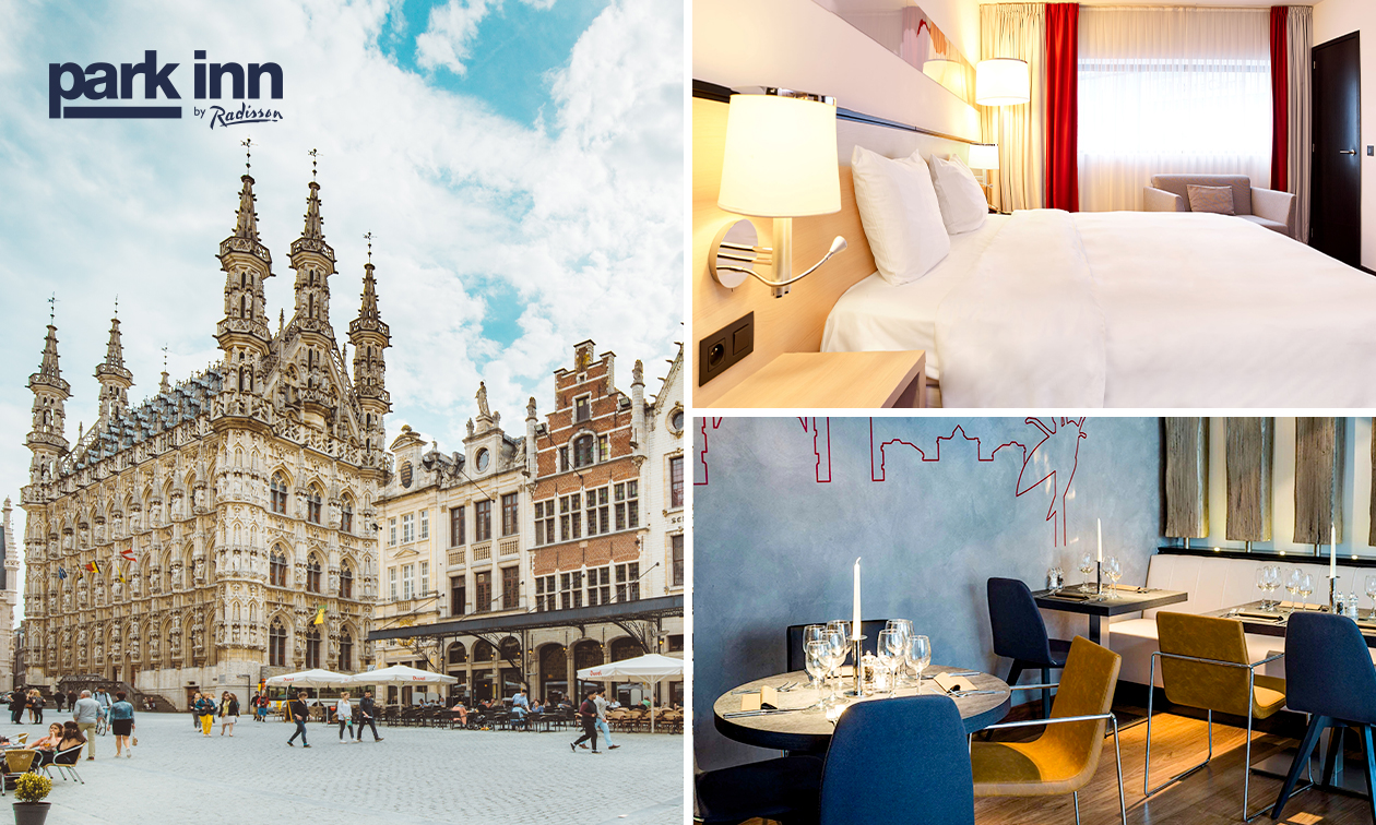 Overnachting(en) voor 2 + ontbijt + late check-out in hartje Leuven