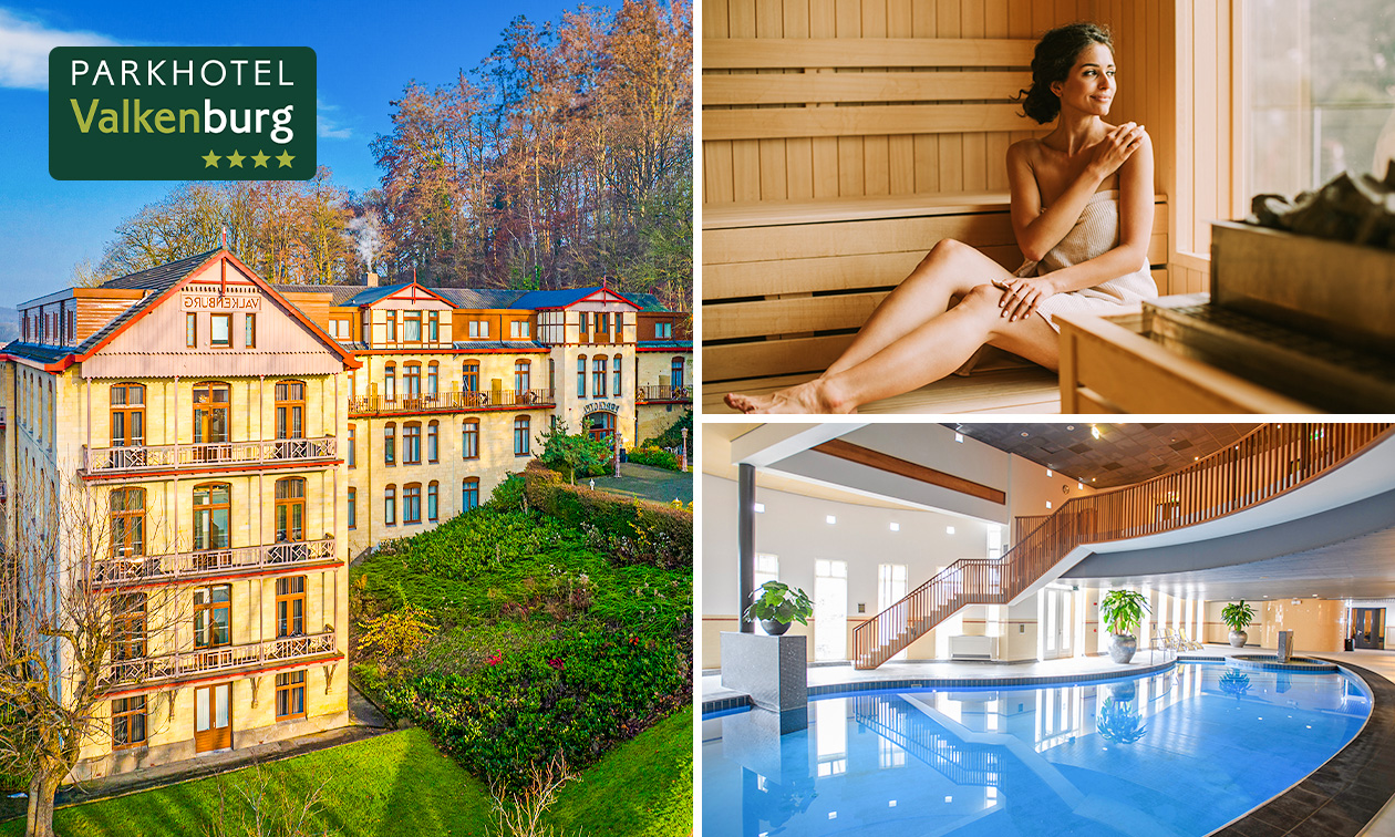 Overnachting voor 2 + ontbijt + wellness + gratis parkeren + borrelplank + meer in Valkenburg