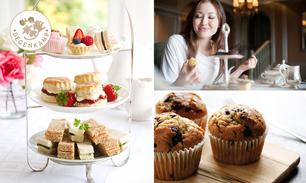 High tea (2,5 uur) bij Wapen van Degenkamp