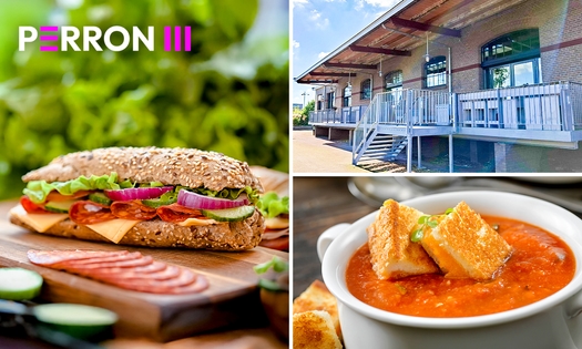 2-gangen keuzelunch bij Perron 3 Coevorden