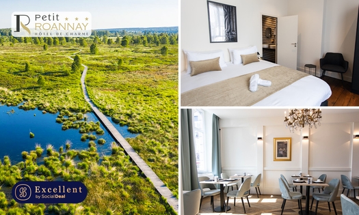 Overnachting voor 2 + ontbijt + vroege check-in + late check-out in Stavelot